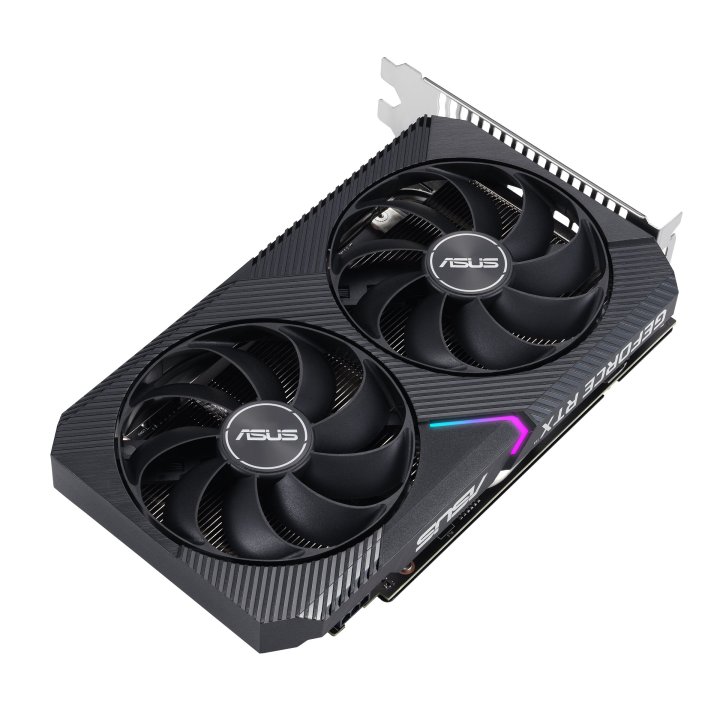 Vga Asus Dual-rtx3050-o8g-v2 Oc Edition Displayport Hdmi Dvi Cuda 2560 Reloj 1852 Mhz 128 Bit