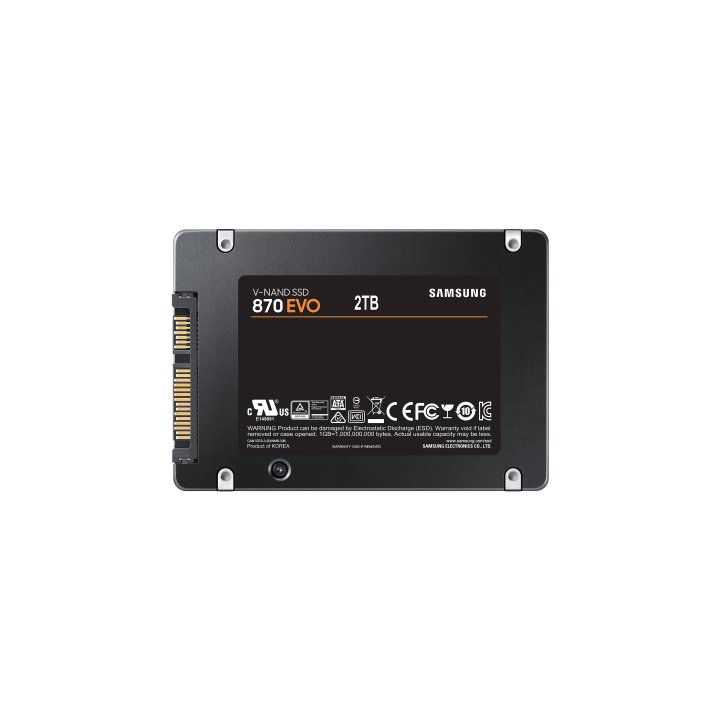 Disco Ssd Sata3 2tb Samsung Serie 870 Evo Mz-77e2t0b
