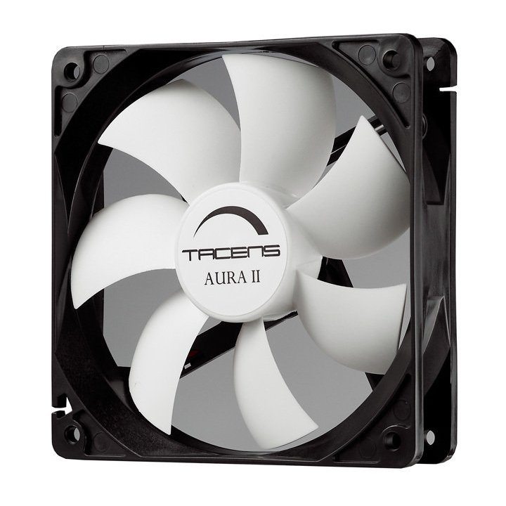 Ventilador Interno Tacens 3 Auraii12 12x12 14db, Fluxus Bearing Bajo Ruido