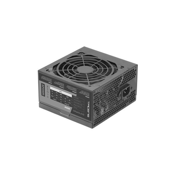 Fuente De Alimentacion Tacens Anima Apiii600 Atx Eco 600w 85% Eficiencia Energetica 14db 12cm Fan Haswell Ready Lacada En Neg