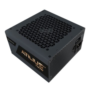 Fuente De Alimentación Unyka Atilus Atx 750w 80plus Bronze Pfc Activo Ventilador 120mm Ultra Silencioso Negra