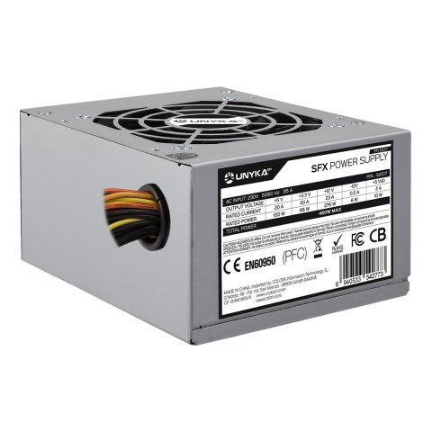 Fuente De Alimentacion Unykach Sfx 52017 450w Ventilador 80mm Silencioso Fuente Destinada A Reparaciones