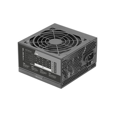 Fuente De Alimentacion Tacens Anima Apiii750 Atx Eco 750w 14db 12cm Fan Eficiencia 85% Lacada En Negro Destinada Para Reparac