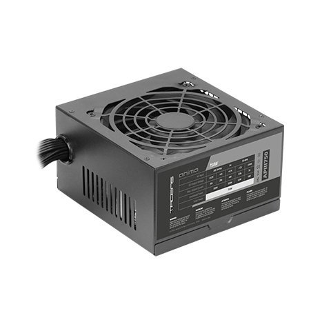 Fuente De Alimentacion Tacens Anima Apiii750 Atx Eco 750w 14db 12cm Fan Eficiencia 85% Lacada En Negro Destinada Para Reparac