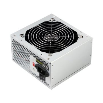 Fuente De Alimentación Tooq Tqep-500s-int Atx, Conmutador Doble Voltaje 115v 230v, 4 Sata 2 Molex, Plata Destinada Para Repar 2