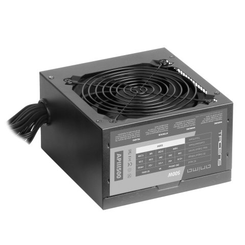 Fuente De Alimentacion Tacens Anima Apiii500 Atx 500w 85% Eficiencia 14db 12cm Fan Haswell Ready Destinada Para Reparaciones