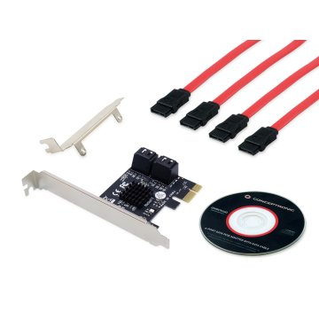 Controladora Pcie Conceptronic Emrick03g Pcie 4 Puertos Sata 3 2