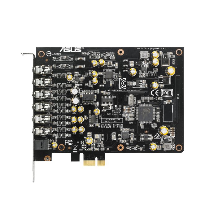 Tarjeta De Sonido Asus Xonar_ae Pcie Con 7.1 Canales 192khz   24-bit 110db 90ya00p0-m0ua00
