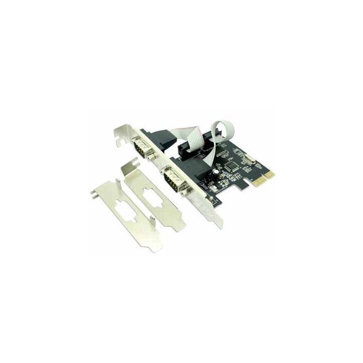 Controladora Pcie Approx Apppcie2s Para 2 Puertos Serie (incluye Low Profile)