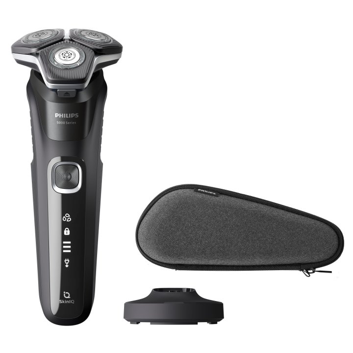 Afeitadora Philips S5898 35 Color Negro Uso En Humedo Y Seco Inalambrica Estuche