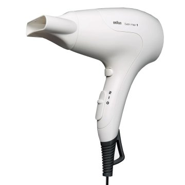 Secador De Pelo Braun Satin Hair Hd180 Color Blanco 2 Velocidades 2 Temperaturas 1800w 2
