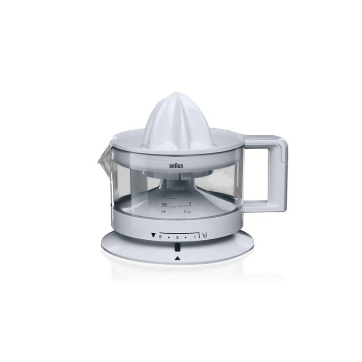 Exprimidor Braun Tribute Collection Cj3000wh 20w Vaso 0.35l Regulador De P Ulpa Apto Lavavajillas
