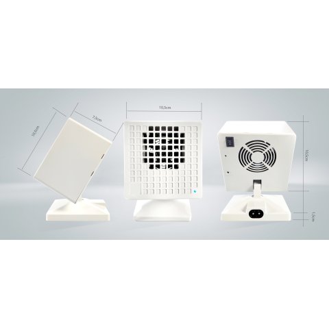 Purificador De Aire Por Iones Color Blanco