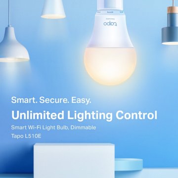 Bombilla Led Wifi Inteligente Tp-link Tapo L510e Pack 2u E27 2700k Regulable Compatible Con Alexa Y Google 2