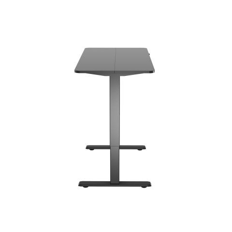 Mesa Electrica Ergonomica Altura Regulable Tablero Negro 120x60 Color Estructura Negro Control Tactil Altura Desde 68cm-118cm