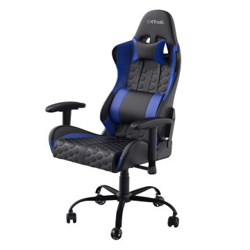 Silla Gamer Trust Gxt 708 Resto Gaming Giratoria 360 Elevador De Gas Clase 4 Respaldo Ajustable Entre 90º Y 180º Color Negro  2