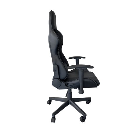 Silla Gamer Pro Keep Out Xsrgb-racing Black Iluminación Rgb Con Mando A Distancia Reposabrazos 2d Cojin Lumbar Y Cervical Ofe