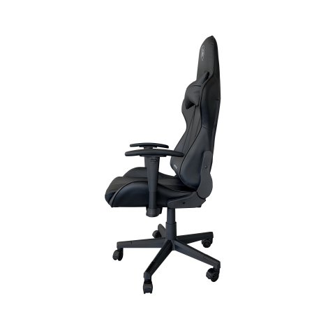 Silla Gamer Pro Keep Out Xsrgb-racing Black Iluminación Rgb Con Mando A Distancia Reposabrazos 2d Cojin Lumbar Y Cervical Ofe