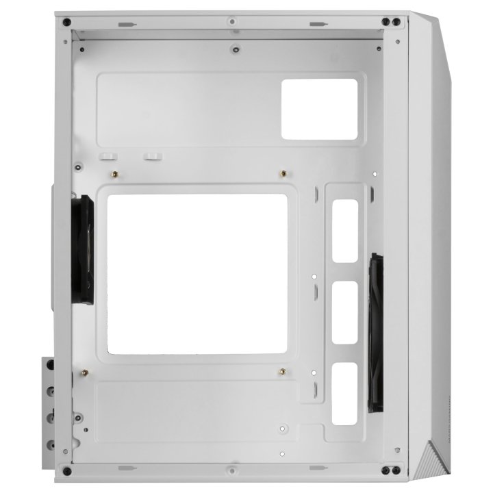 Caja Microatx Gaming Mars Gaming Mc-s1 White Frontal Argb Ventilador Traser Frgb Ventana Lateral Sin Fuente De Alimentacion