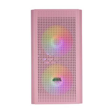 Caja Microatx Gaming Mars Gaming Mc300 Pink Frontal Mesh... 2