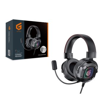 Headset Jack 3.5mm Gaming 7.1 Athan03b Rgb Compatible Pc, Ps5, Xbox One Conceptronic 2