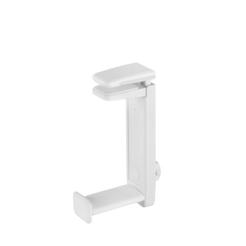 Soporte De Auriculares Mars Gaming Mhh2 White Instalacion Por Debajo O Encima De La Mesa Rotacion 360º