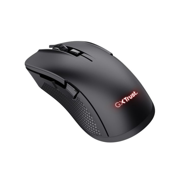 Mouse Trust Gaming Wireless Rgb Gxt 923w Ybar Rgb 7200dpi 6 Botones Recargable 50h Color Negro 24888