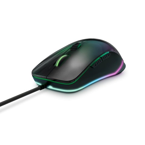 Mouse Energy Sistem Gaming Rgb Esg M3 Neon 6 Botones Customizables Con Software Led Rgb En Superficie