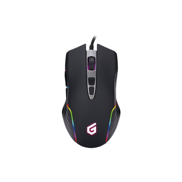 Mouse Conceptronic Gaming Djebbel03b Usb Alta Sensibilidad Sensor 7200dpi Botones Programables