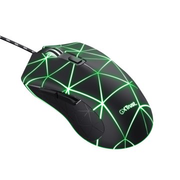 Mouse Trust Gaming Rgb Gxt 133 Locx Iluminacion Led 800-4000ppp Dpi 6 Botones Programables 22988 2
