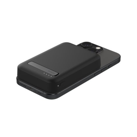 Base De Carga Inalambrica Belkin Bpd008btwh Magnetica 8000mah Con Qi2 De 15w Negra
