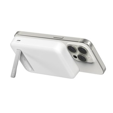 Base De Carga Inalambrica Belkin Bpd007btwh Magnetica 8000mah Con Qi2 De 15w Blanca 2