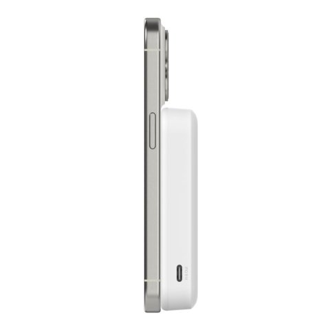 Base De Carga Inalambrica Belkin Bpd007btwh Magnetica 8000mah Con Qi2 De 15w Blanca