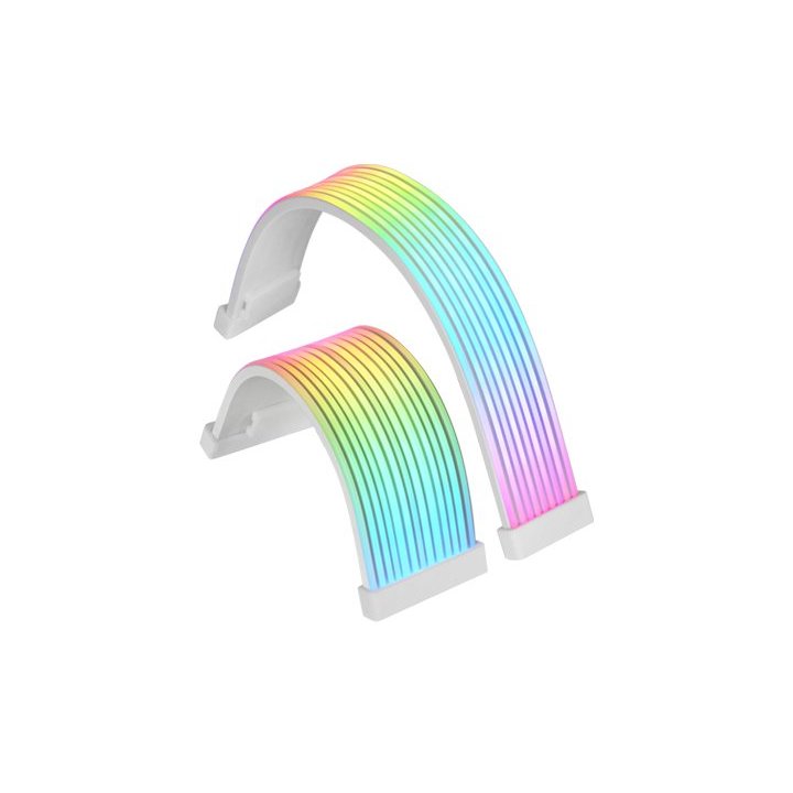 Extensor De Cable Argb Mars Gaming Mca-16 Pin (8+8) Silicona Flexible