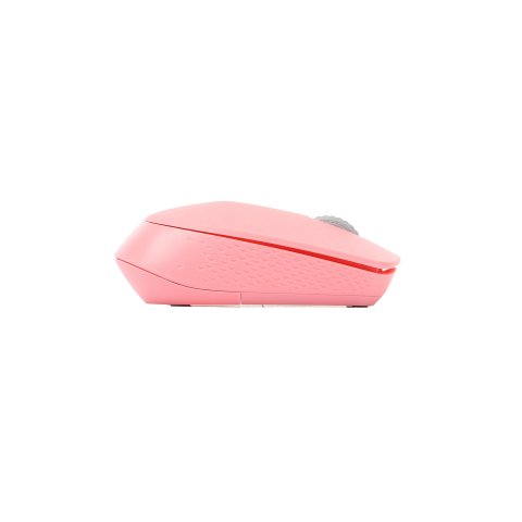 Mouse Rapoo Wireless Y Bluetooth M100 Silent 2.4g Ghz Bt 4.0 Usb 3.0 3 Botones 1300 Ppp Rosa