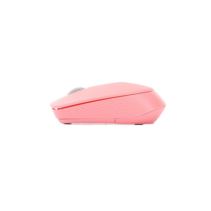 Mouse Rapoo Wireless Y Bluetooth M100 Silent 2.4g Ghz Bt 4.0 Usb 3.0 3 Botones 1300 Ppp Rosa