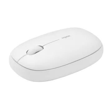 Mouse Rapoo Wireless Y Bluetooth M660 Silent 2.4g Ghz Bt 5.0 Usb 3.0 3 Botones 1300 Ppp Blancomulti Mode