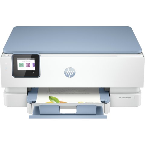 Multifuncion Hp Envy 7221e 15 10ppm Wifi   Duplex   Scanner 1200pp To Pdf Cartuchos 303 Color Blanco brisa
