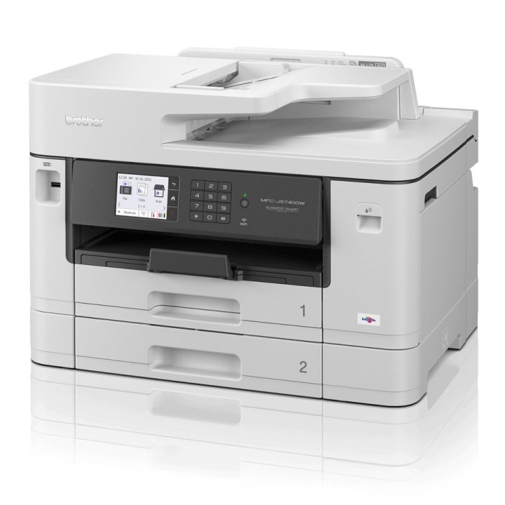 Multifuncion Inkjet Brother Mfc-j5740dw 28 28ppm A4 a3 Duplex Wifi Adf Doble Bandeja Color Negro