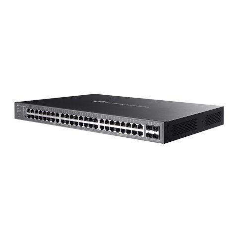 Switch Semigestionable Poe+ Tp-link Sg2452lp 52p De Los Cuales 32xgb Poe+ 1xgb 4xsfp Slot Gb Soporta 230w
