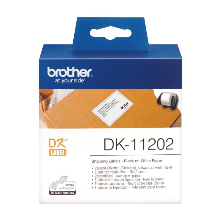 Etiqueta Envio Brother 62 X 100 Mm Dk11202 (300 Etiq)