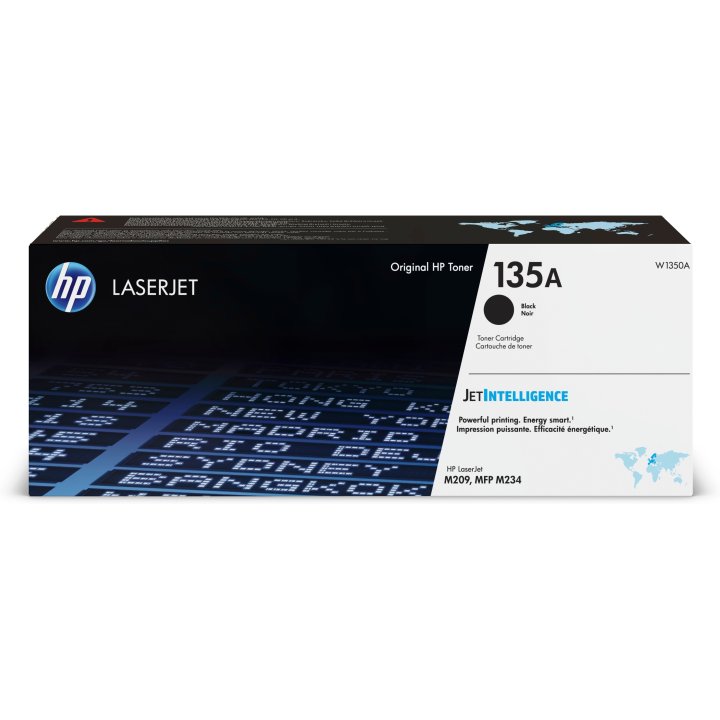 Toner Hp Laserjet 135a Negro (w1350a) Hp Laserjet M209dwe, M209dw, M209dwe, Mfp M234sdwe, Mfp M234sdne