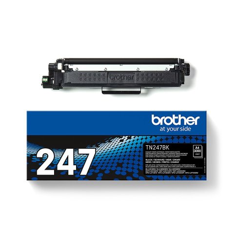 Toner Brother Original Negro Tn247bk Hl-l3210cw 3230cdw