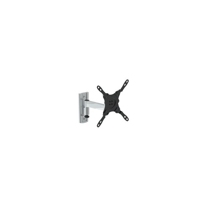 Soporte De Pared Orientable Equip Para Pantalla De 13" - 42" Brazo Inclinable Y Giratoria Max. Vesa 200x200 Hasta 15kgs De Al