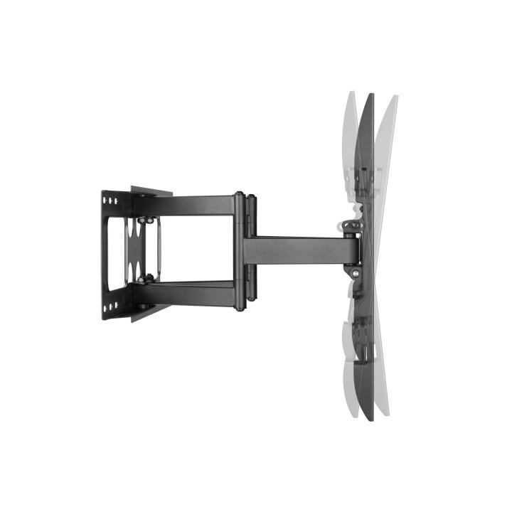 Soporte De Pared Orientable Equip Para Pantalla De 37"- 80" Doble Brazo Inclinable Y Giratoria Max. Vesa 600x400 Hasta 60kgs