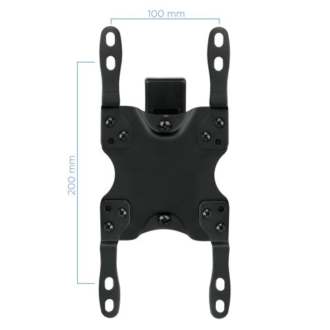 Soporte De Pared Orientable Tooq Lp2042tnl-b Para Pantalla 13-42" Max. 20kg Vesa Max. 200x200 Inclinacion giro Negro