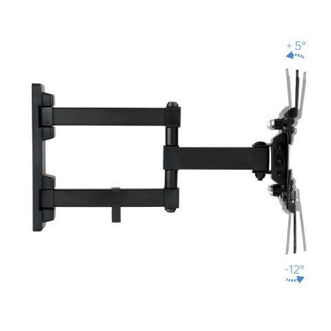 Soporte De Pared Orientable Tooq Lp2142tnl-b Para Pantalla 13-42" Max. 20kg Vesa Max. 200x200 Inclinacion giro Negro