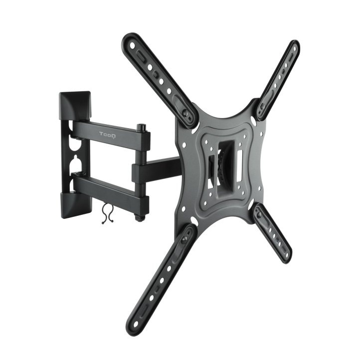 Soporte De Pared Orientable Tooq Lp6055tn-b Para Pantalla 23-55" Max. 30kg Vesa Max. 400x400 Inclinacion giro Negro