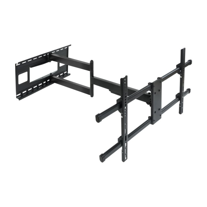 Soporte De Pared Orientable Tooq Lp4380xl-b Para Pantalla 43"- 80" Max 50kg Doble Brazo Giratorio Gran Angular Vesa 200x200 H