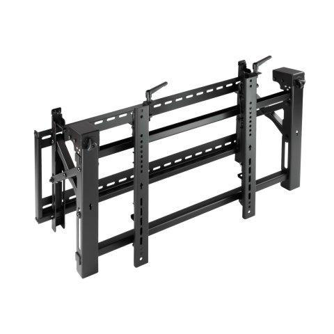 Soporte De Pared Orientable Tooq Tqvw4570t Para Pantallas 45" A 70" Video Wall 6 Puntos De Regulacion Antirrobo Vesa 200x200 